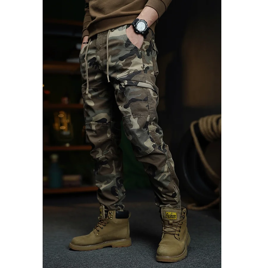 Trendy Casual Loose Military Cargo Pants