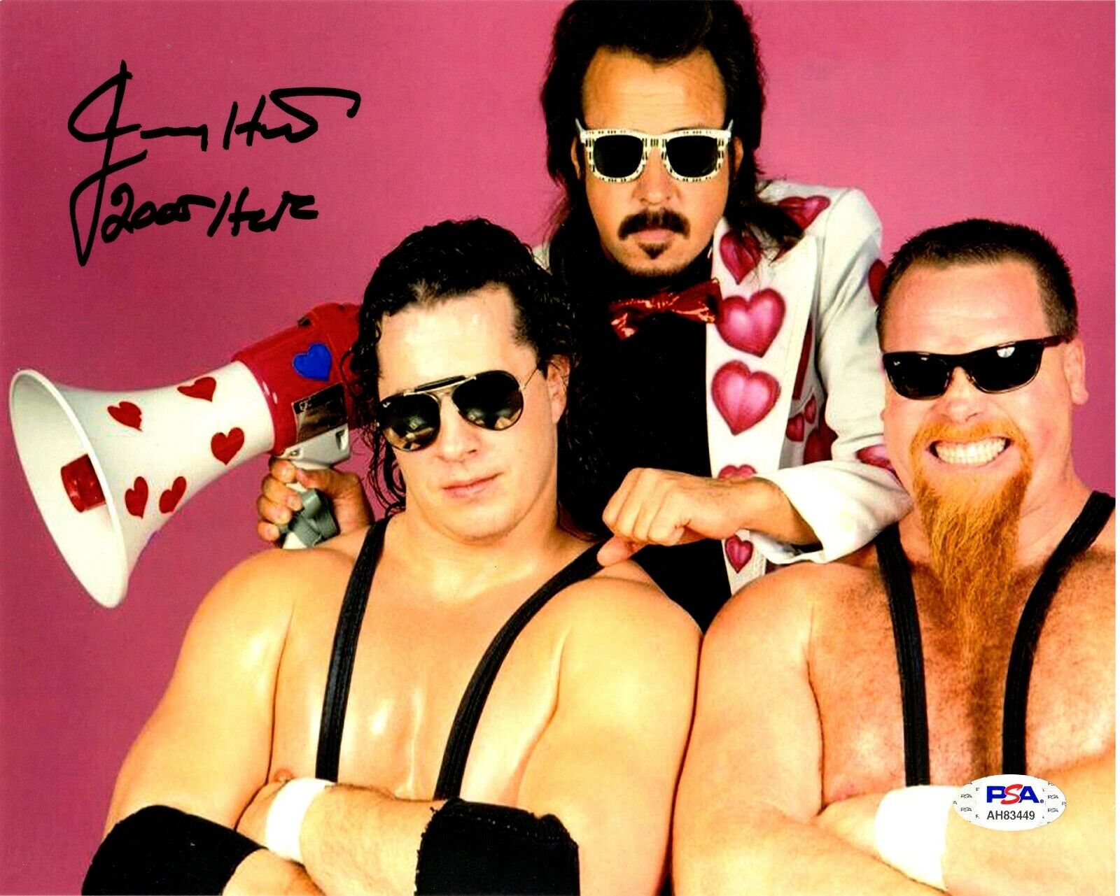 Jimmy Hart autographed signed inscribed 8x10 Photo Poster painting WWE PSA Mouth of the South