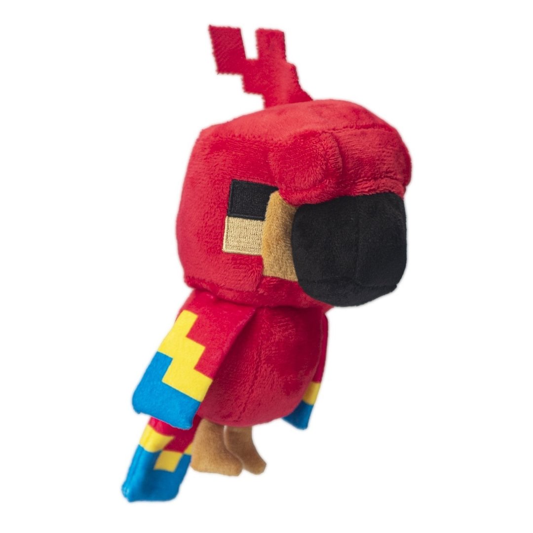 Minecraft Parrot Plush Toy Stuffed Animal Doll for Kids Holiday Gifts Home Decoration