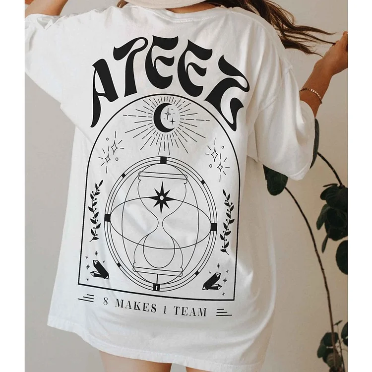 ATEEZ World Tour The Fellowship : Break the Wall In Asia Graphic T-shirt officialateezshop