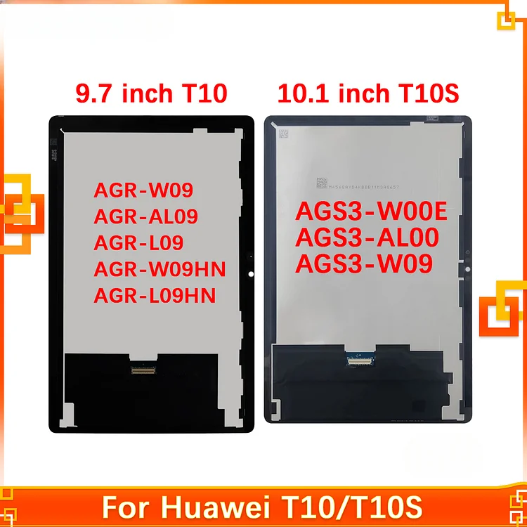 LCD For Huawei MediaPad T 10 10s T10 T10s AGR-L09 AGR-W09 AGR-AL09 AGS3-L09 AGS3-W09 Touch Screen Digitizer Assembly Display