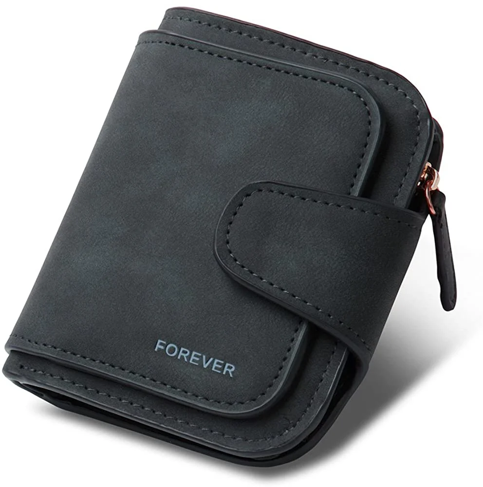 Wallet for Women Leather Designer Bifold Long Ladies Credit Card Holder Organizer Ladies Clutch