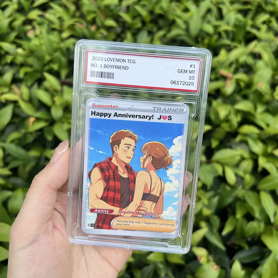 Custom Anime Trainer Card For Couples Custom Anime Trainer Card For Couples