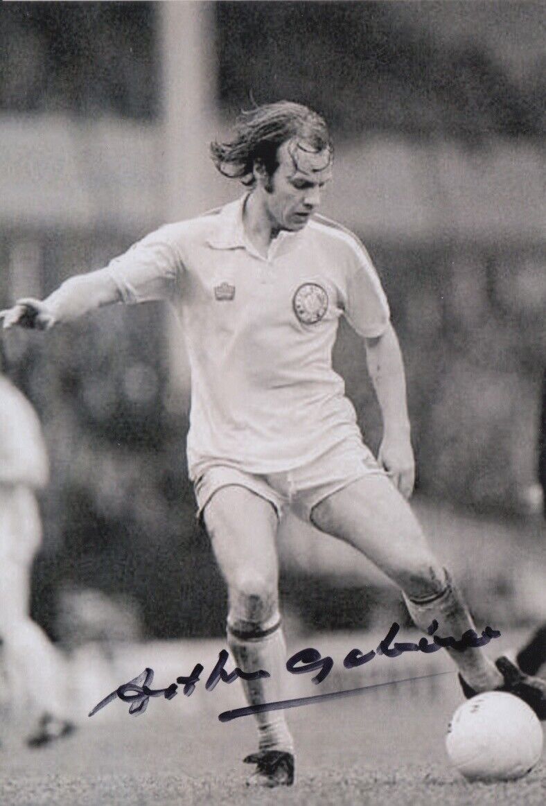 ARTHUR GRAHAM HAND SIGNED 6X4 Photo Poster painting LEEDS UNITED FOOTBALL AUTOGRAPH 1