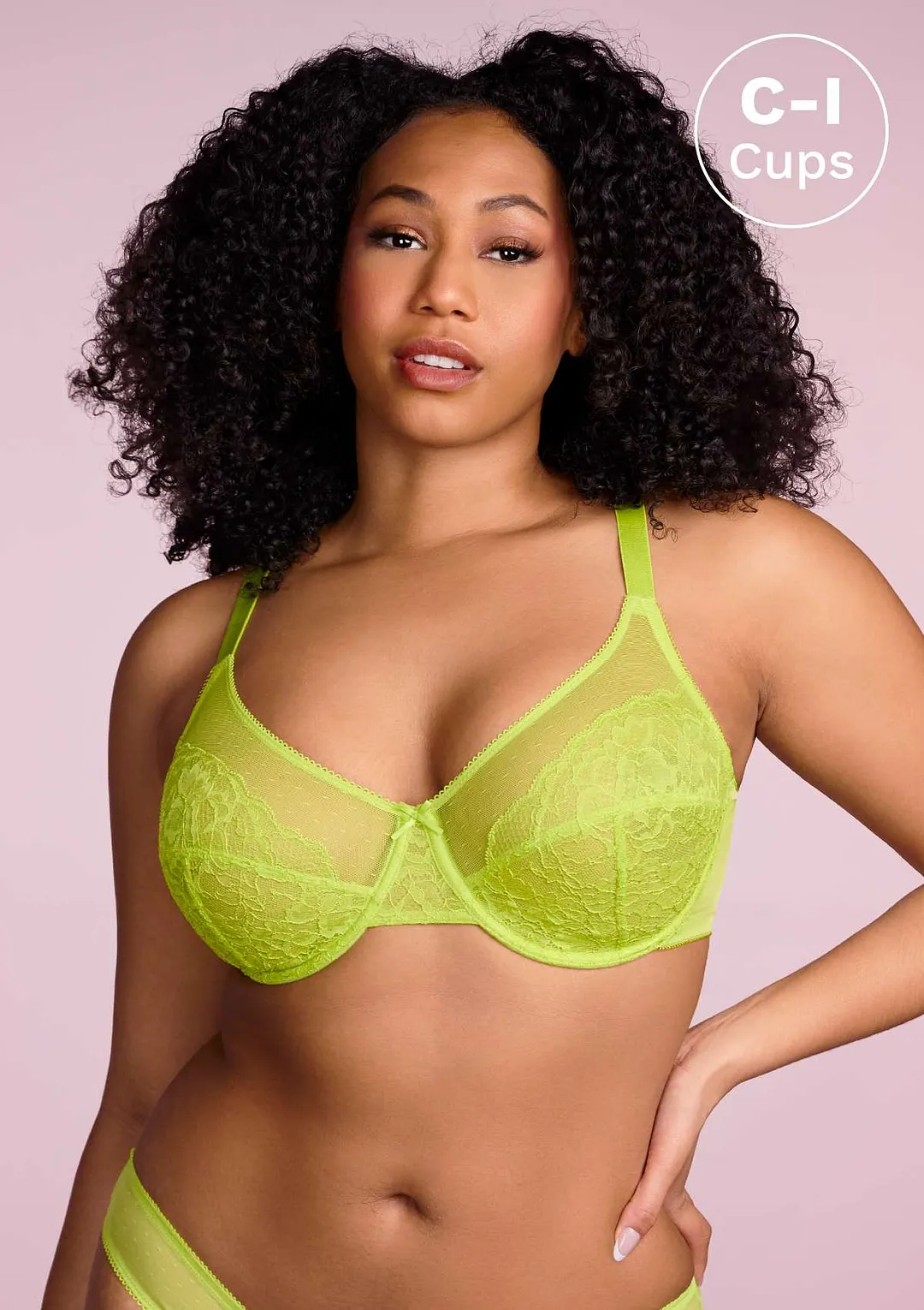 Enchante Unlined Non-padded Lace Underwire Bra