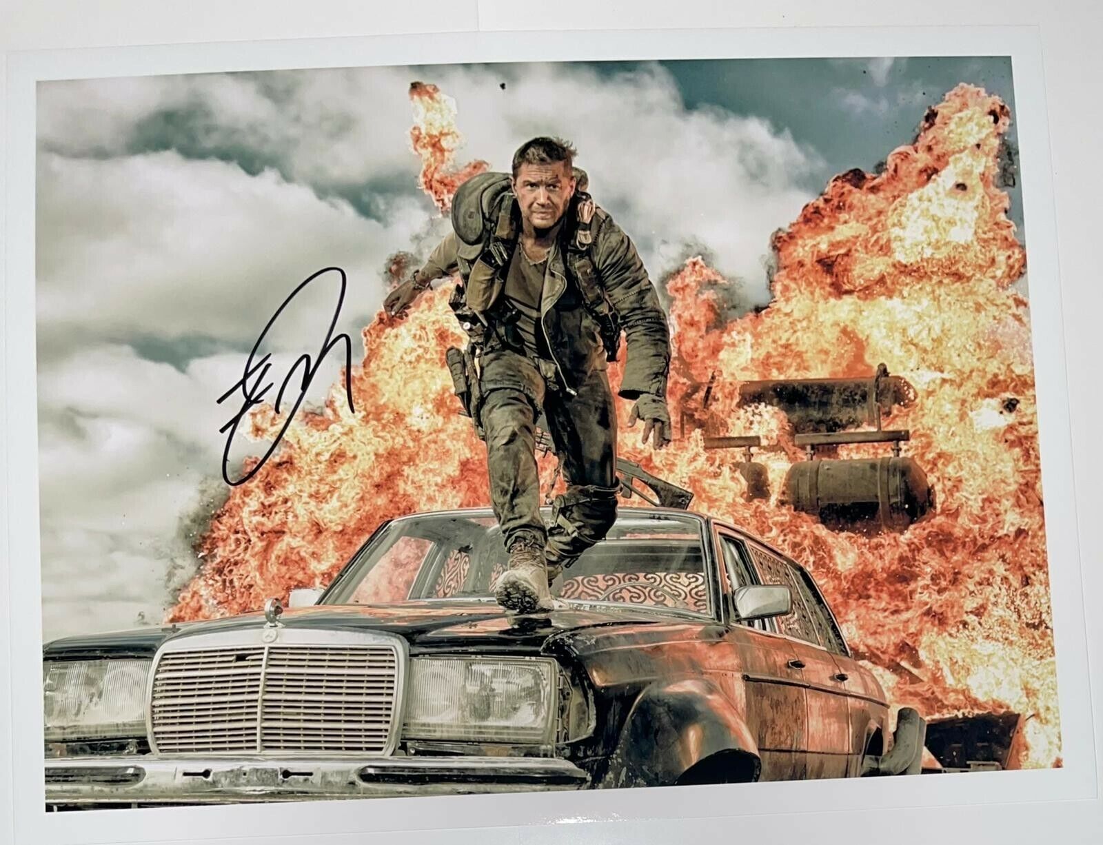 TOM HARDY Signed Autographed 8×10 Photo Poster painting (incl. COA)