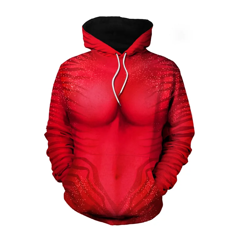 Avatar:The Way of Water Neytiri Red Pullover Zip-up Hoodie Outfits Cosplay Costume Halloween Carnival Suit