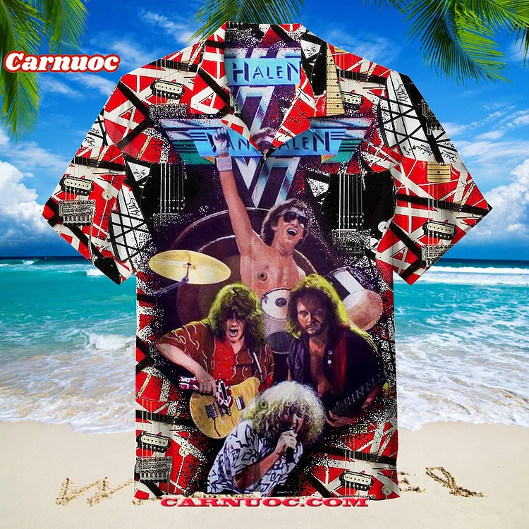 Van Halen  |Unisex Hawaiian Shirt