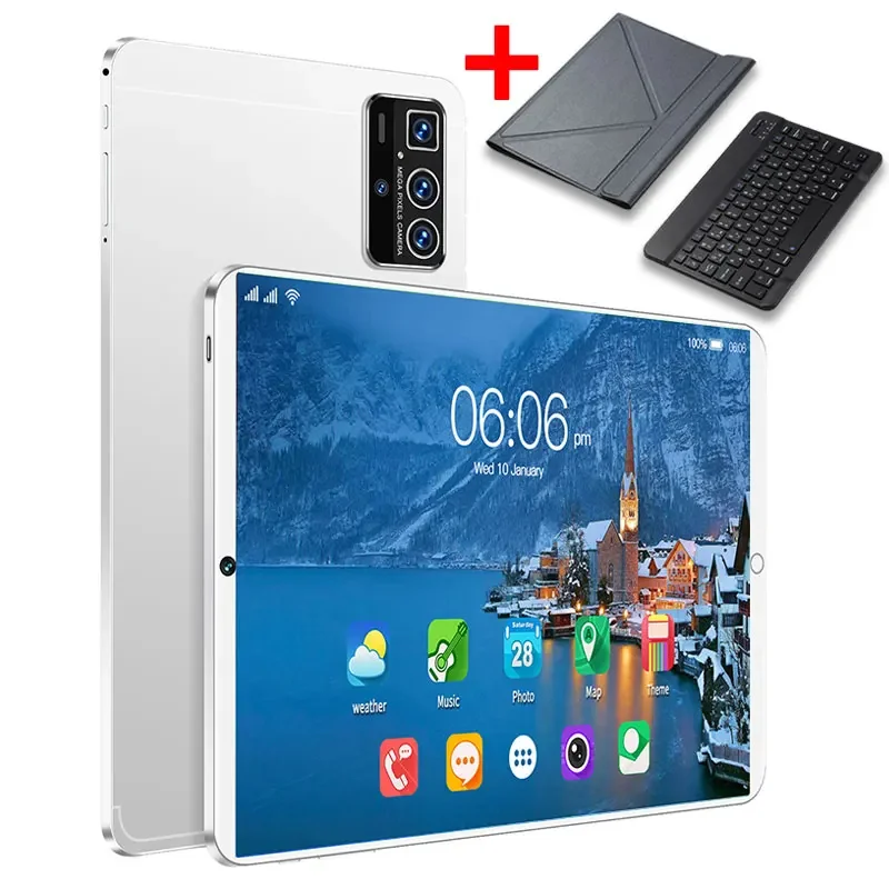 Nueva tableta Android Pro 14 de 10.1 pulgadas  16GB + 1TB, compatible con 5G Dual SIM o Wi-Fi.
