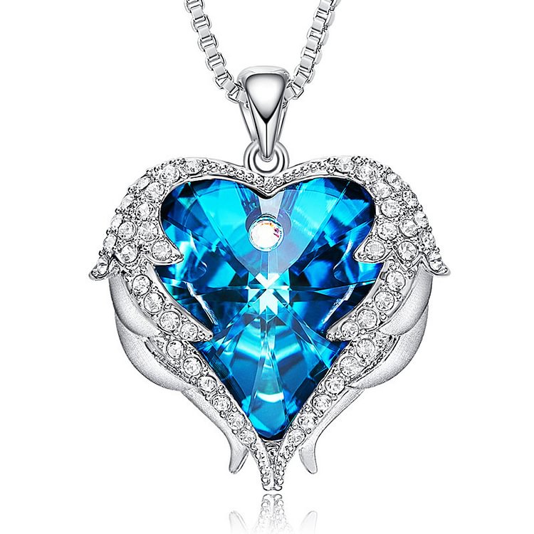  🔥Black Friday Sale -70% Off🔥 Angel Wings Necklace & Earrings （FREE exclusive gift box）