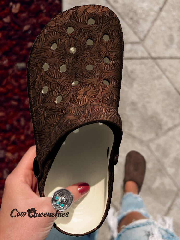 Brown Crocs Multicolor / 36