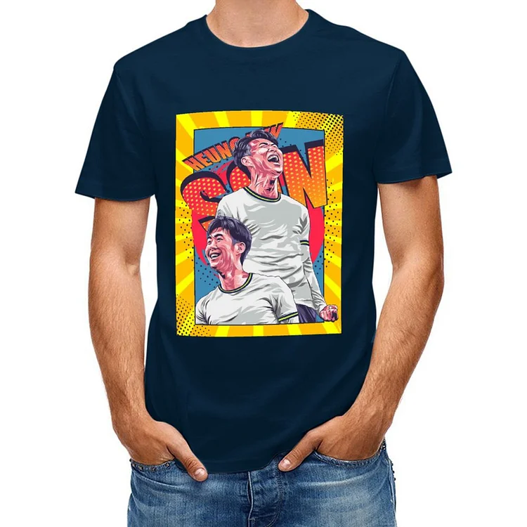 Son Heung-min Short Sleeve Soccer Culture Tee