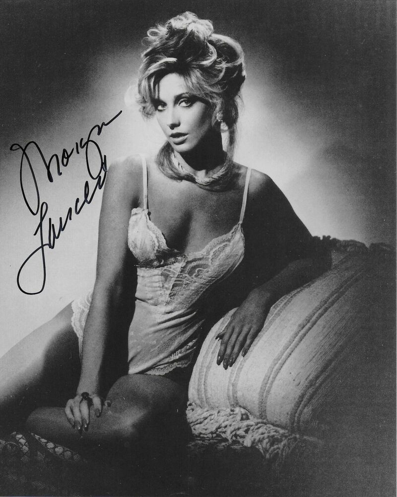 Morgan Fairchild Original Autographed 8X10 Photo Poster painting #55