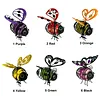 In-Sect Simulation Light with Elastic Spring Lights Decorations Figurine Solar Hanging Flying Insects Lamp for Outdoor