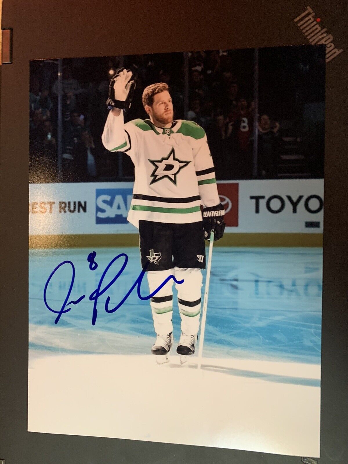 joe pavelski Signed Auto Photo Poster painting Pic Dallas