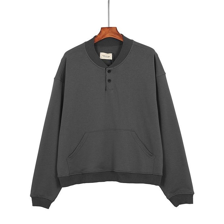 Fog Sweatshirt Essentials Long Sleeve round Neck Sweater