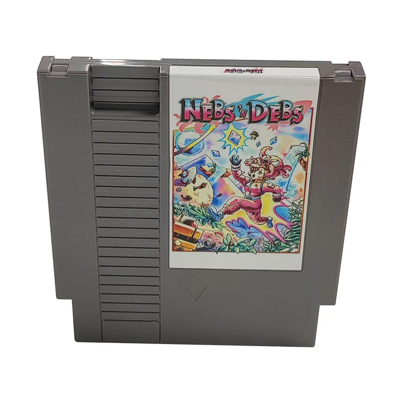 NEBS'N DEBS NES For Nintendo Entertainment System Console - 8 Bit Game Cartridge