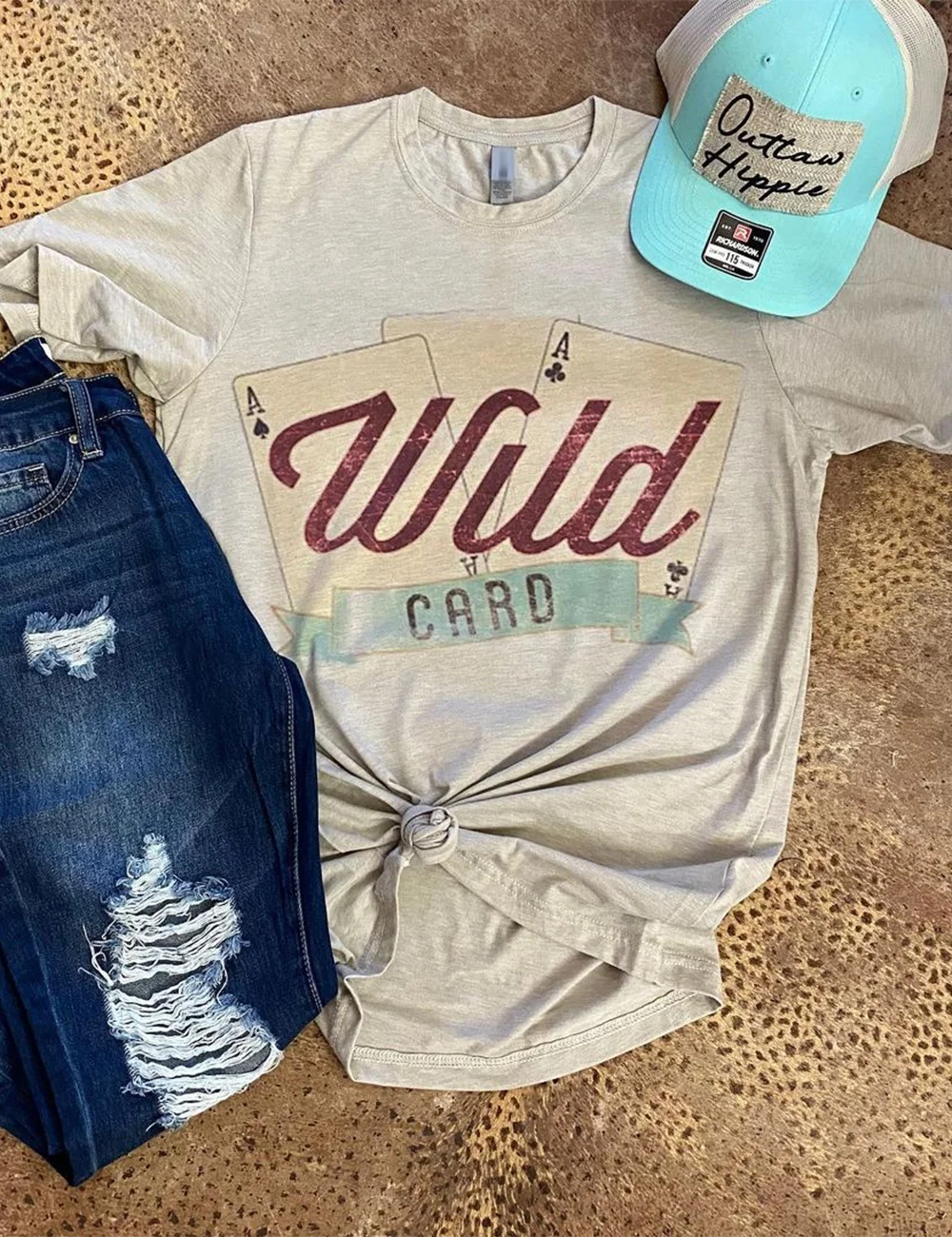 Wild Card Retro Tee