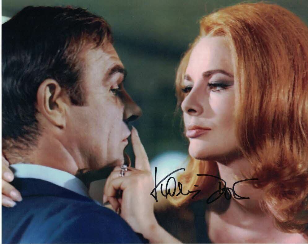 KARIN DOR - Helga Brandt in You Only Live Twice hand signed 10 x 8 Photo Poster painting