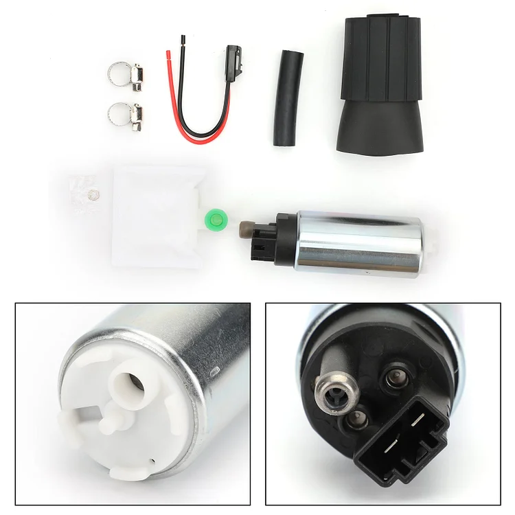 Universal 255LPH High Pressure & High Flow Fuel Pump With Install Kit GSS342 Generic