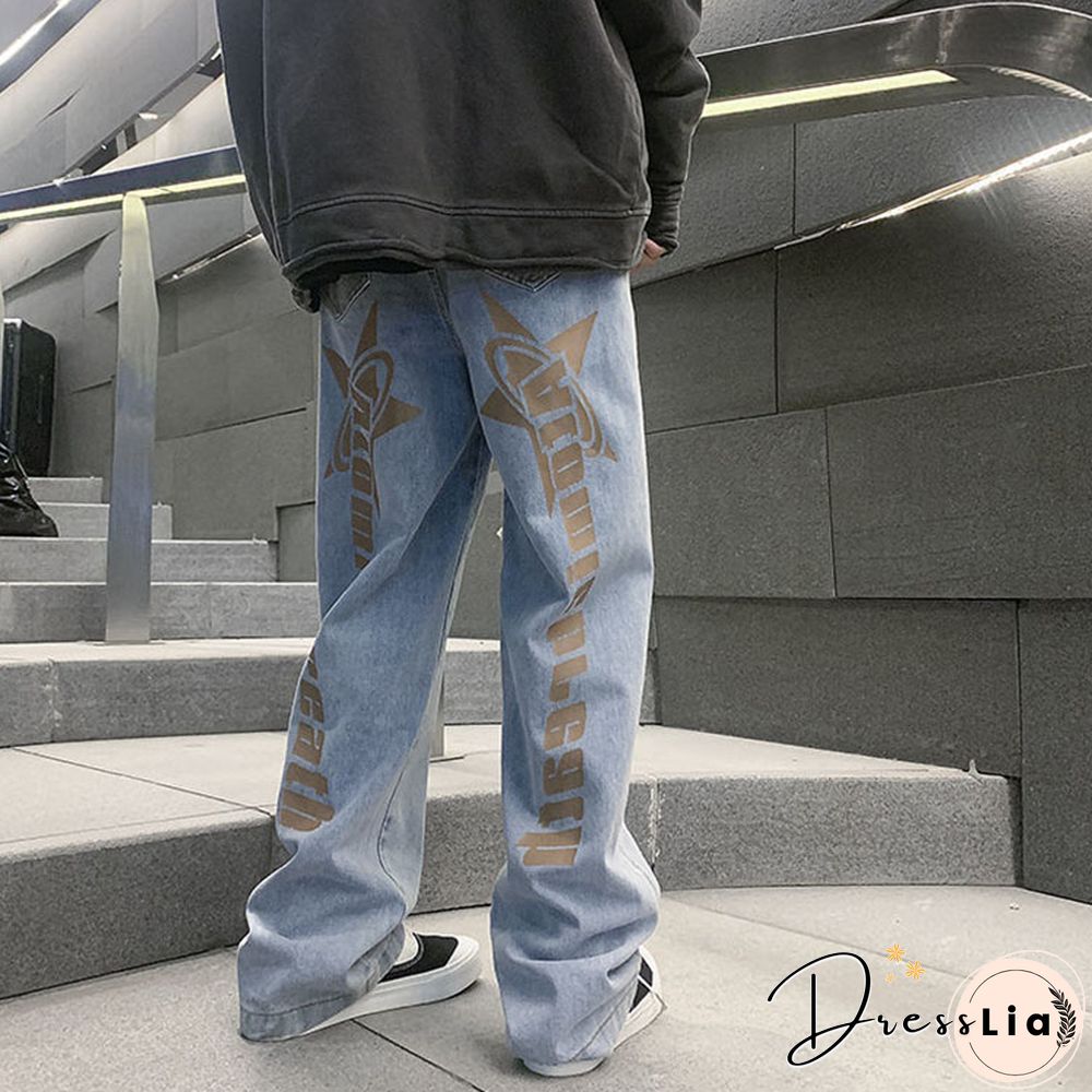 Unisex High Street Baggy Jeans