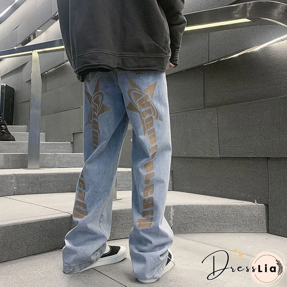 Unisex High Street Baggy Jeans