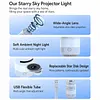 USB Galaxy Night Light Star Projector Bedroom Starry Sky Lamp