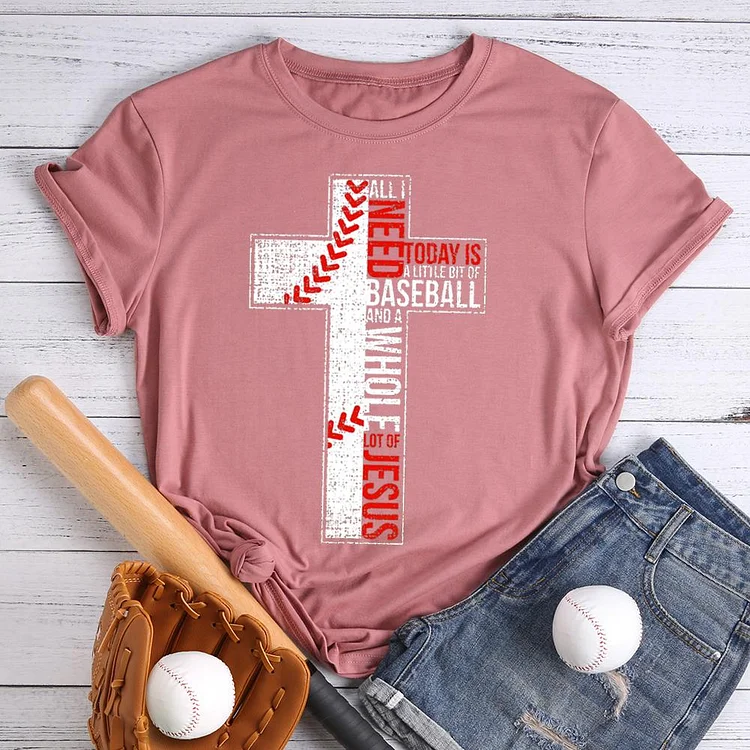 AL™ All I need is Baseball mom T-Shirt Tee -01085-Annaletters