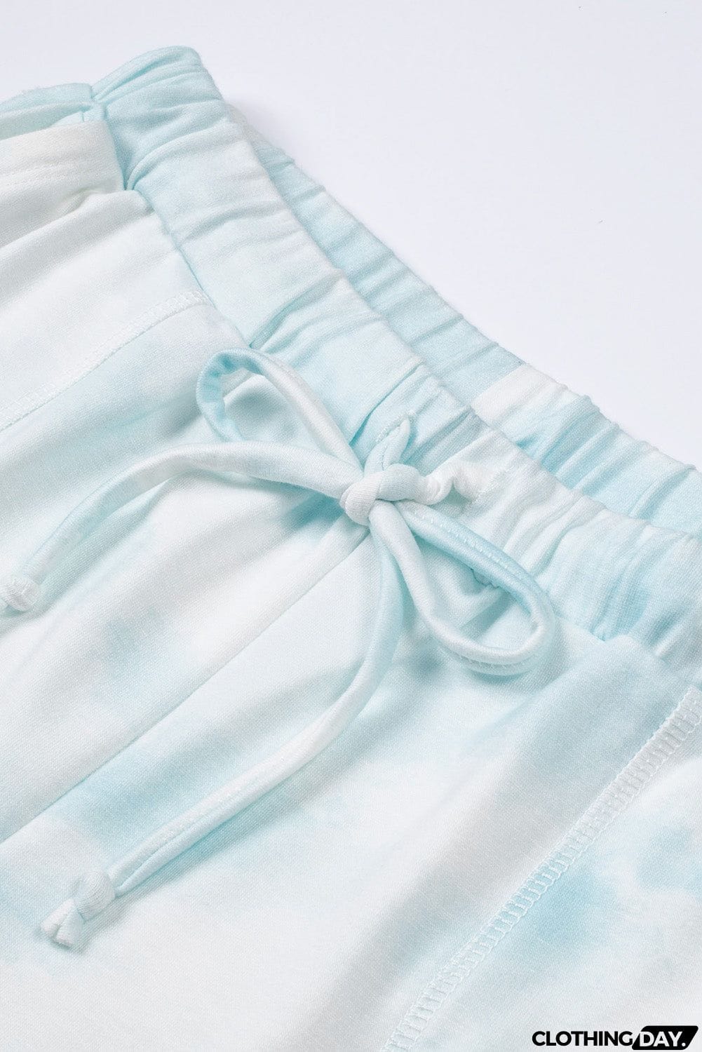 Knit Tie Dye Lounge Shorts