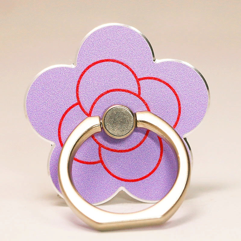 Alloy Flower Cartoon Style Phone Ring Grips Phone Accessories