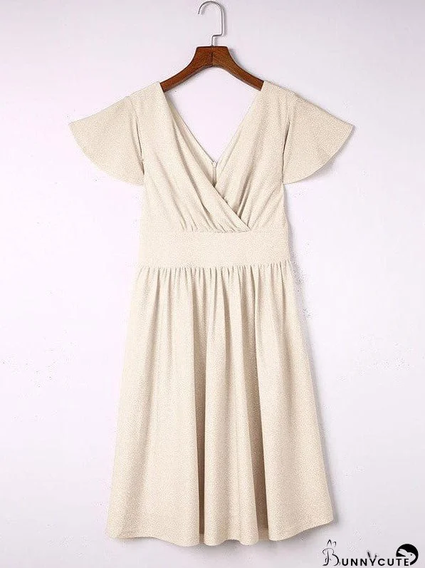 Short Sleeve Cocktail Dress