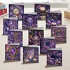 12pcs Dark Academy Diamond Art Greeting Cards DIY 12 Pack with Envelopes