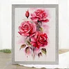 Red Rose-11CT Stamped Cross Stitch 30*40cm/11.81*15.75in