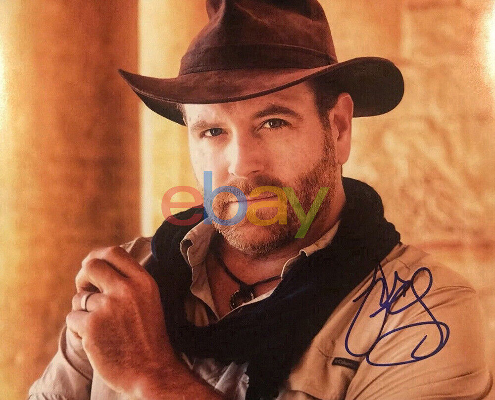 JOSH GATES SIGNED 8x10 Photo Poster painting DESTINATION TRUTH TV SHOW reprint