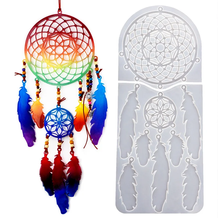 Dream Catcher Silicone Resin Molds CrazyMold