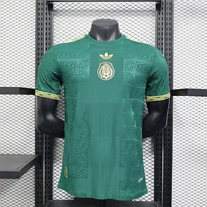 2025 Player Version Mexico National Gold cup Version Green Football Shirt 1:1 Thai Quality