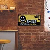 Smile - Car License(6*12Inch)
