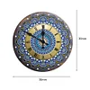 Metal Art Diamond Antique Clock Partial Special Drill Picture of Rhinestone