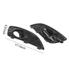 Front Bumper Fog Light Lamp Frame Cover for Ford Fiesta 2013 2014 2015 2016 2017