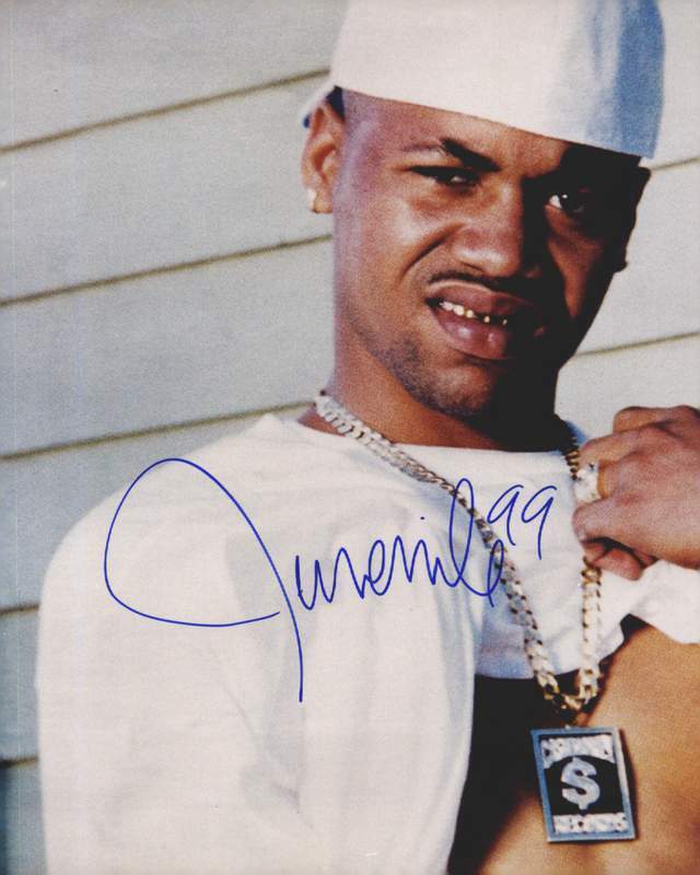 Hot Boys Juvenile authentic signed rap 8x10 Photo Poster painting W/Certificate Autographed 0633