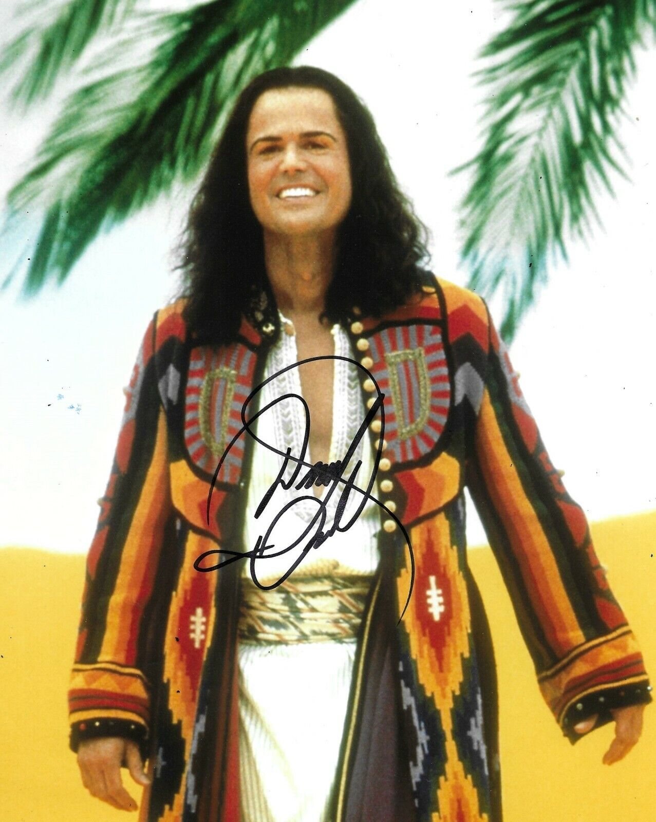 Donny Osmond Signed Joseph Technicolor Dreamcoat 10x8 Photo Poster painting AFTAL