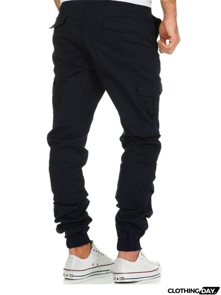 Men's Casual Cool Multi-Pocket Cargo Pants