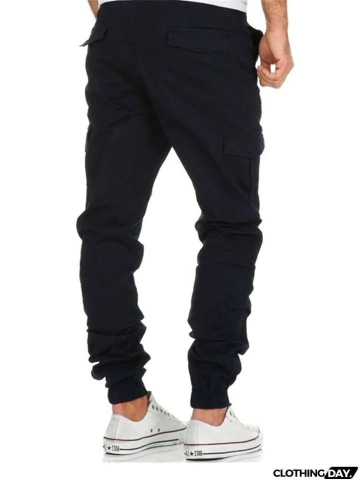 Men's Casual Cool Multi-Pocket Cargo Pants