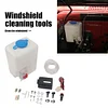 Car Windshield Washer Bottle 12V 1.5L Wiper Systems Reservoir Car Cleaning Tools