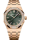 Rose Gold 904L Steel Khaki Green Dial - Watch - 37mm