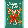 Candy Canes-11CT Stamped Cross Stitch 40*60cm (Big Size)