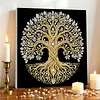 (30x30cm)Tree of Life DIY Pearl Painting Art With Inner Frame Handmade Pearl Material Art Kit Living Room Decor