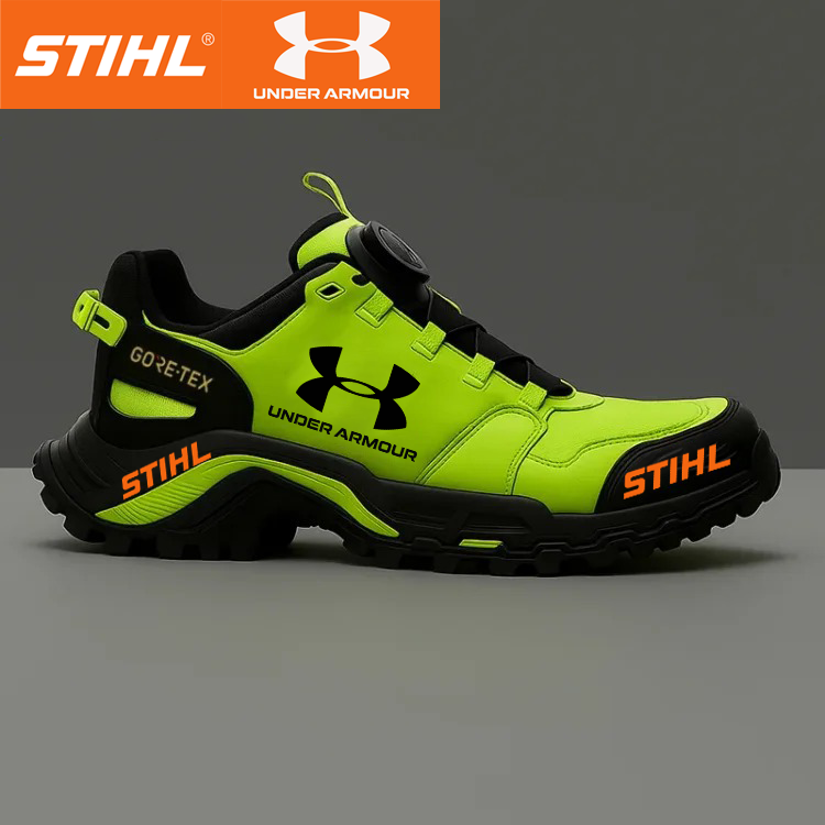 STIHL × Męskie wodoodporne buty trekkingowe Under Armour®