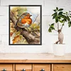 (US Only)Robin Printed Cross Stitch Kit 40x50cm DIY 11CT Embroidery Craft Set Home Decor