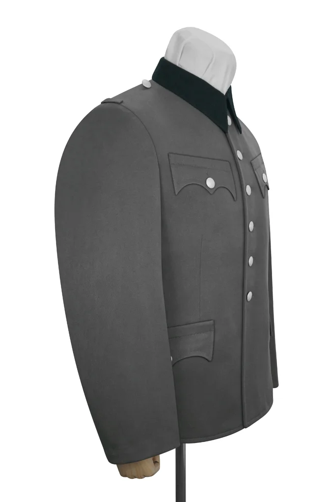   Wehrmacht Austrian Officer Grey Gabardine Service Tunic Jacket I 6 buttons German-Uniform